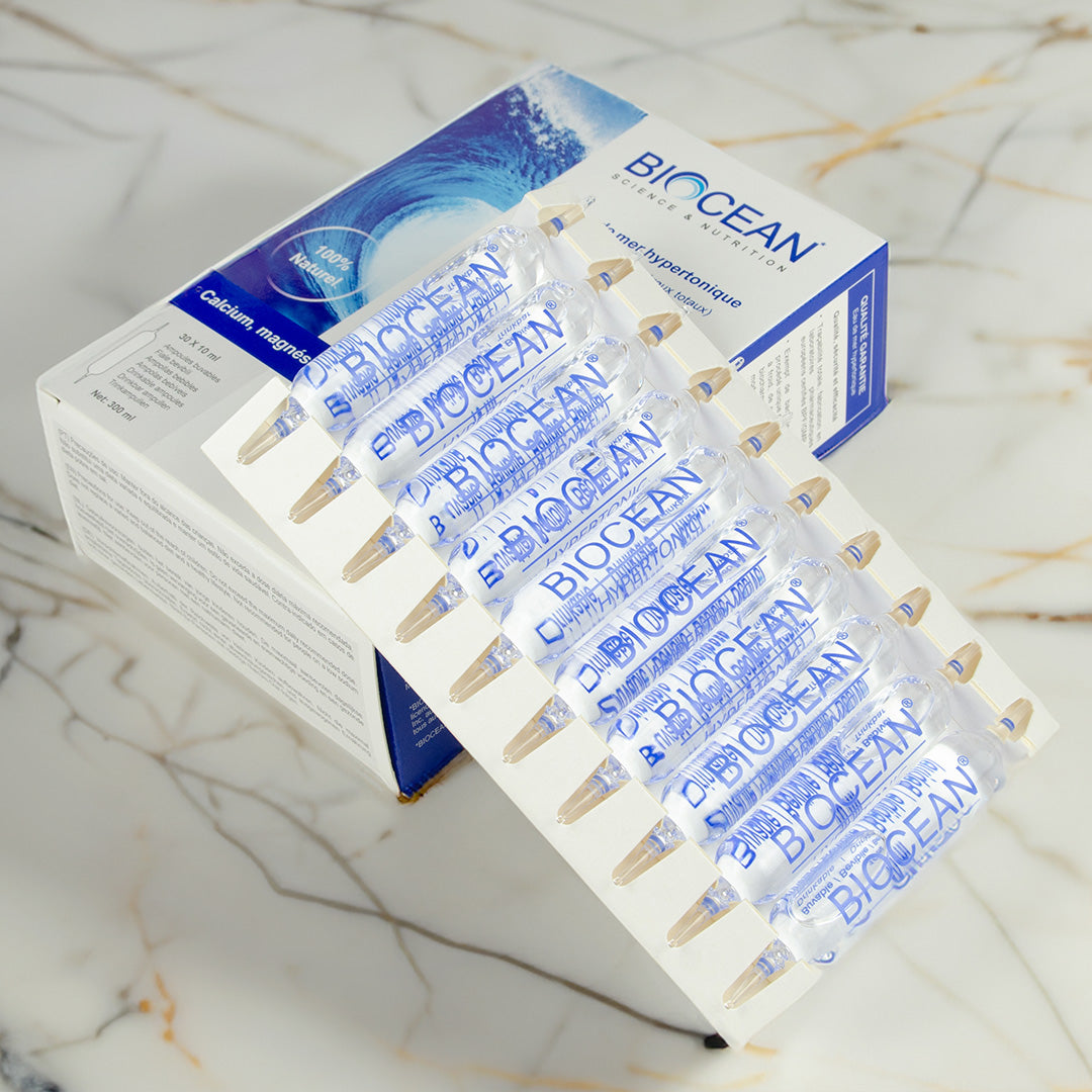 Plasma Marină Hypertonică - Energie, Hidratare și Nutriție Celulară, 30x10ml