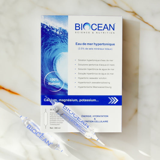 Plasma Marină Hypertonică - Energie, Hidratare și Nutriție Celulară, 30x10ml